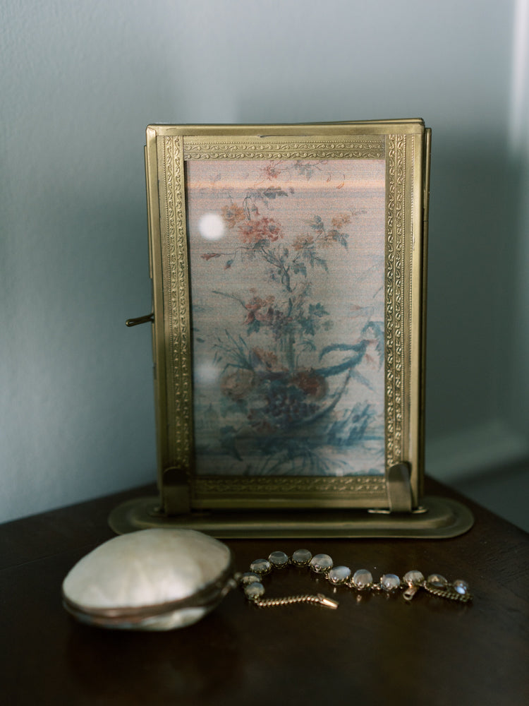 Antique Inspired Brass Frame