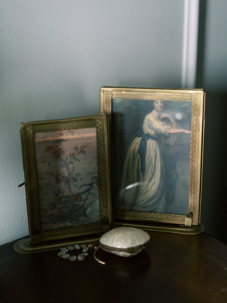 Antique Inspired Brass Frame
