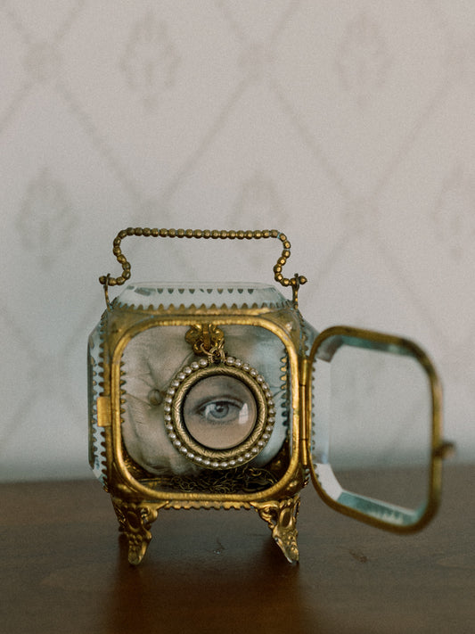 Antique French Display Casket