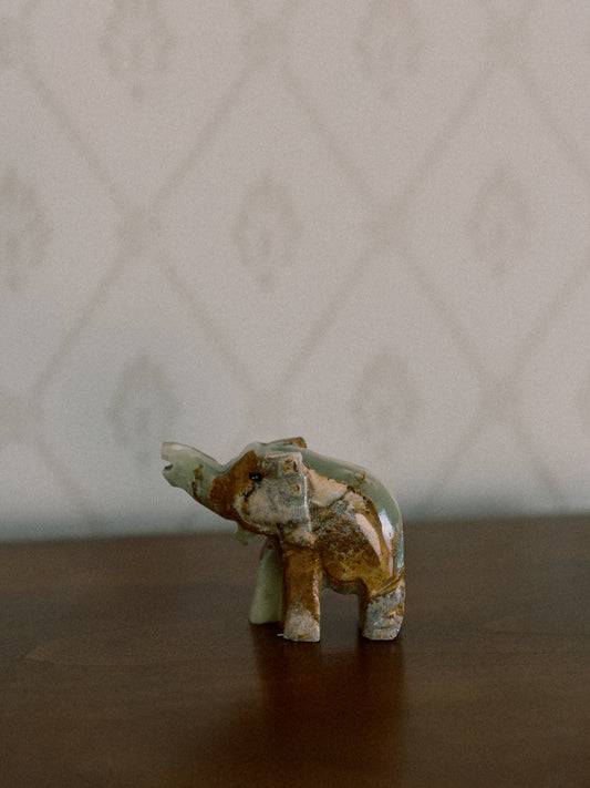 Mini Onyx Elephant