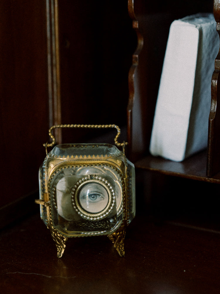 Antique French Display Casket