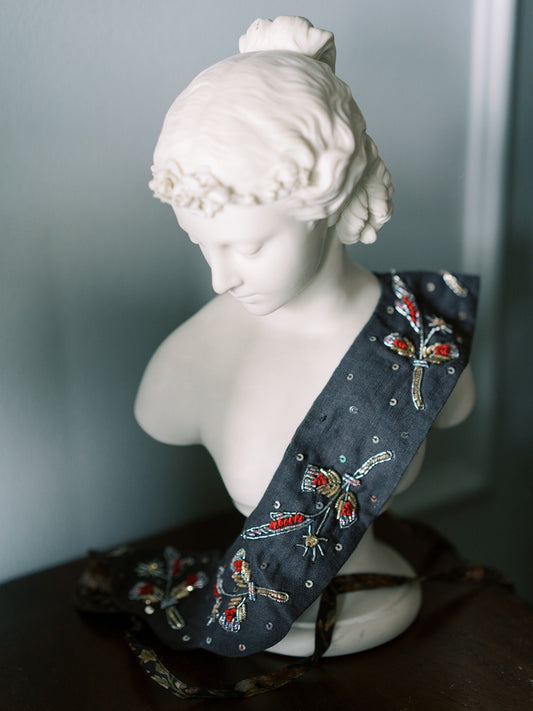 Embellished Luminary Collar | Noir