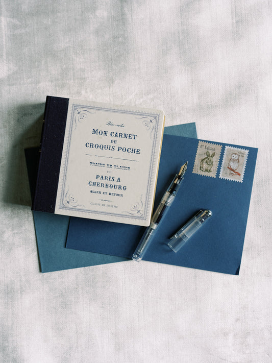 Antique Book Memo Pad